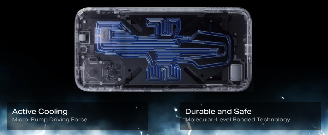 Infinix GT 50 Pro 5G Malaysia laser cooling system