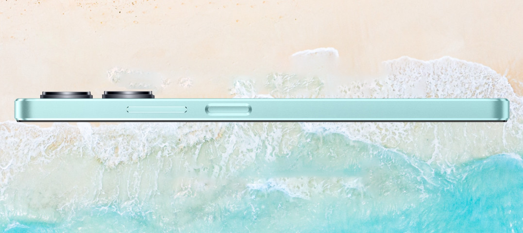 Realme C33 ultra slim design