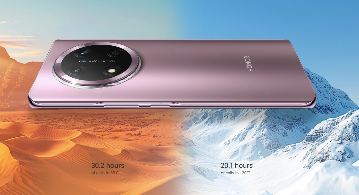 Honor X9c 5G malaysia adapt to temperature