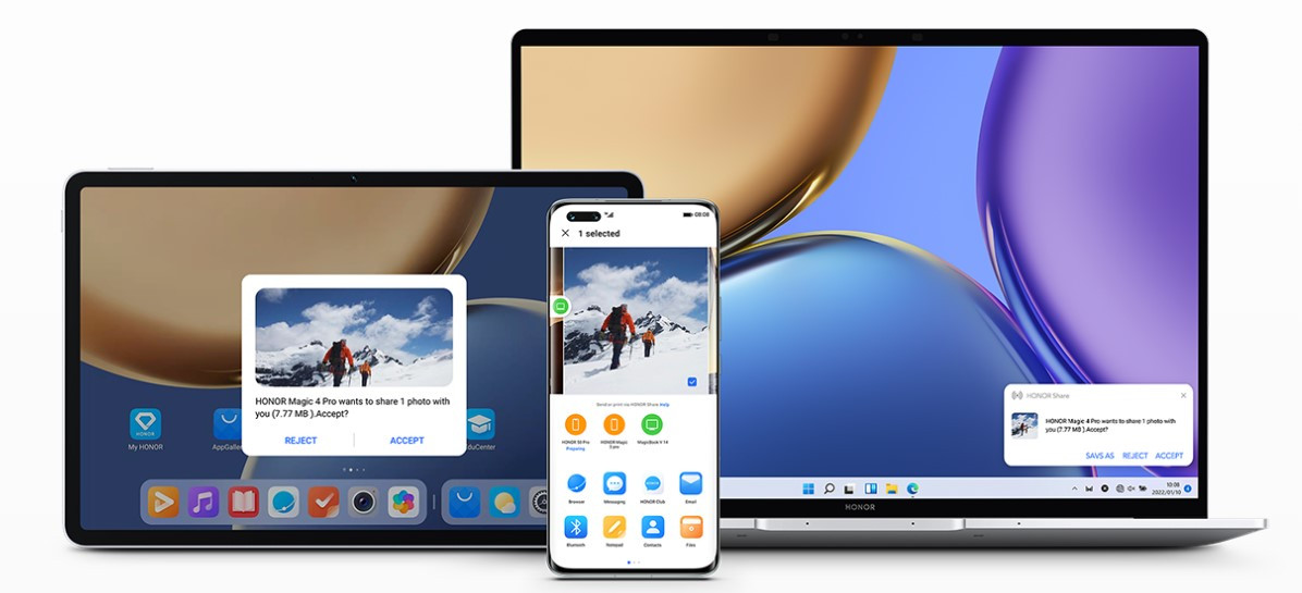 Honor Magic4 Pro 5G honor share