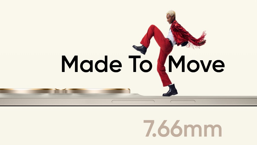 Realme 15 5G Malaysia slim design.