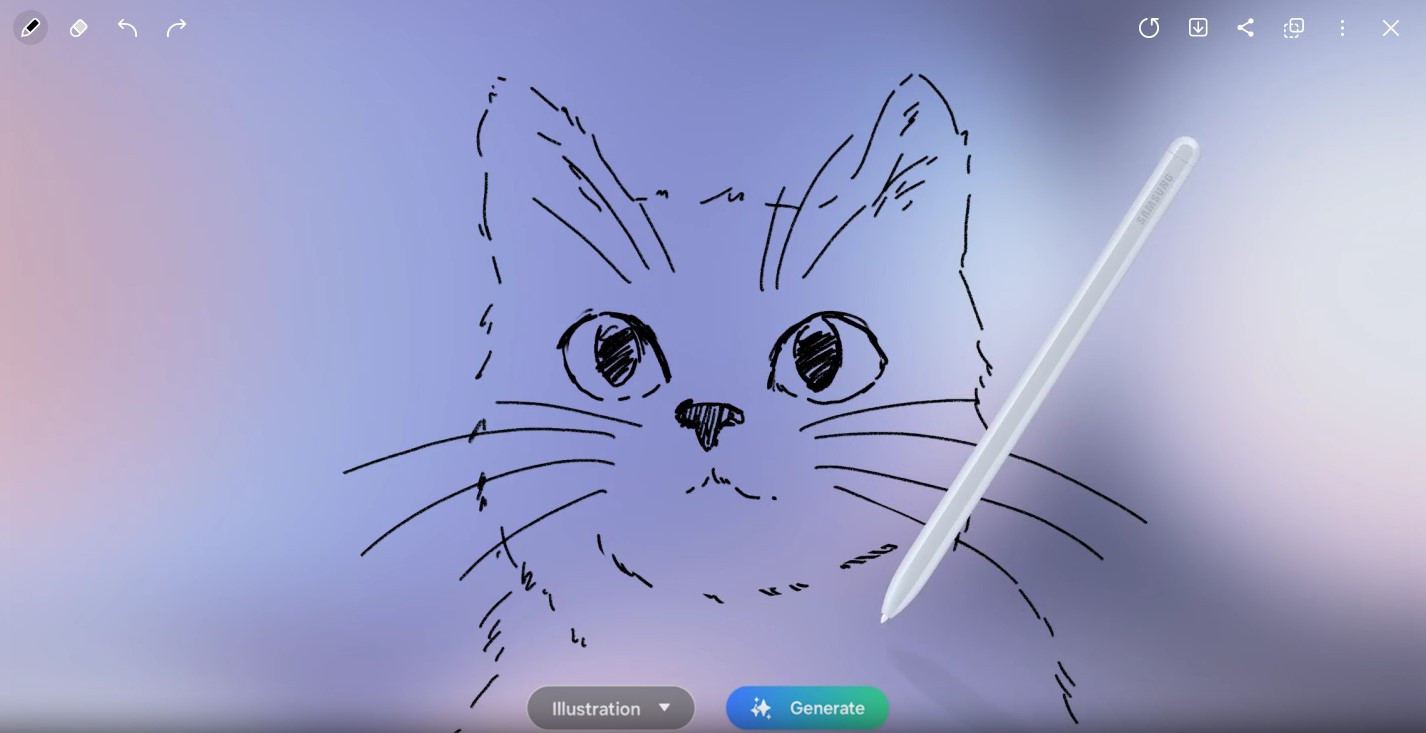Samsung Galaxy Tab S10 Ultra malaysia ai sketch