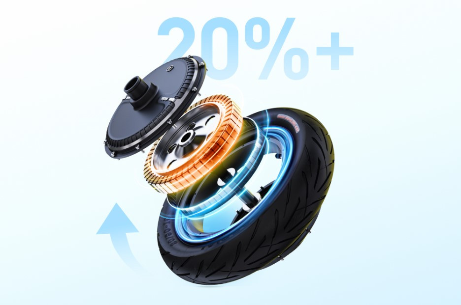 Segway V30C Electric Scooter malaysia more battery life