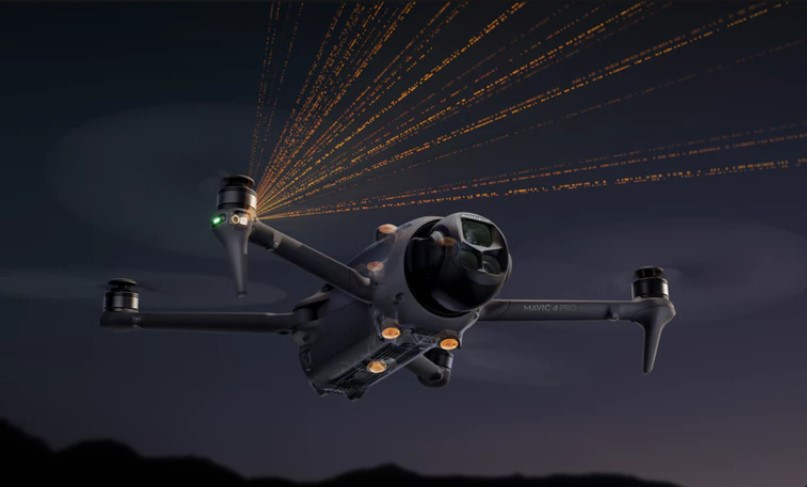 DJI Mavic 4 Pro Malaysia 0.1-Lux Night Omnidirectional Obstacle Sensing
