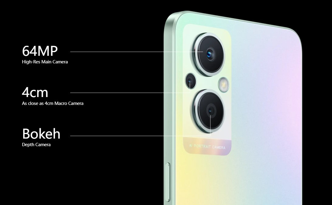 Oppo Reno7 Z camera specifications