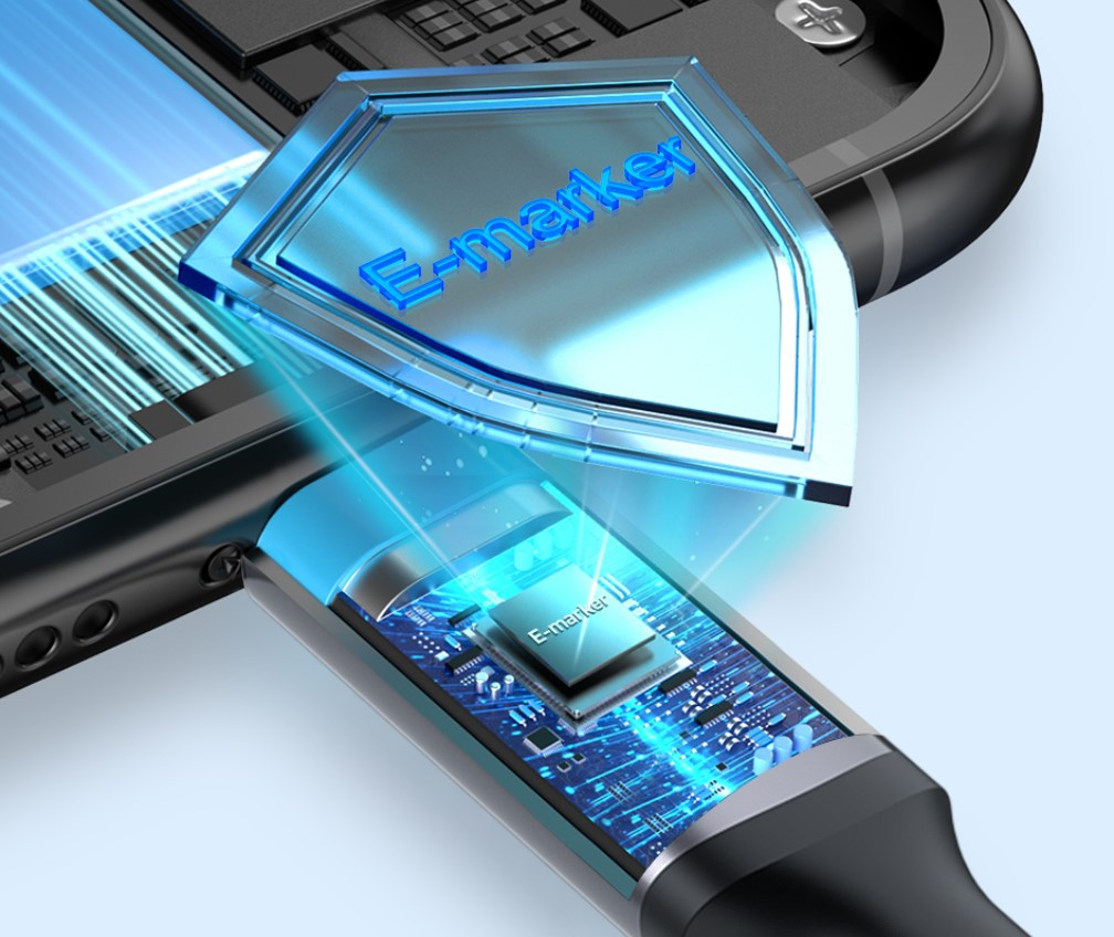 Rocoren RuiJie PD Digital Fast USB Cable C TO C 100W Malaysia efficient charging experience