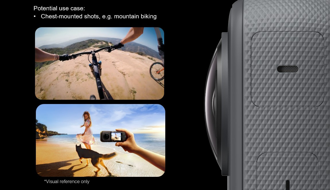 insta360 x3 action camera single lens mode
