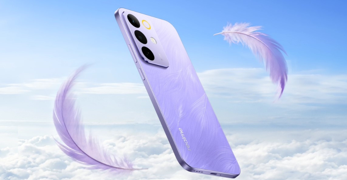 Realme C85 5G Malaysia Light Feather Design