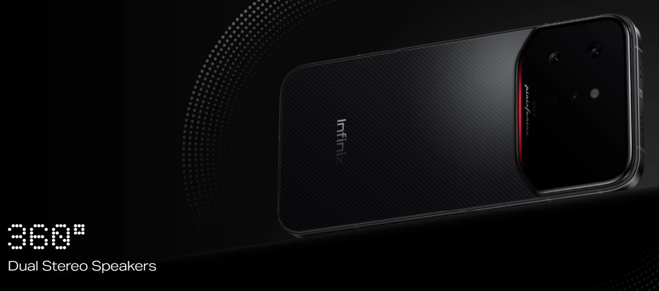 Infinix Note 60 Ultra Malaysia JBL stereo sound