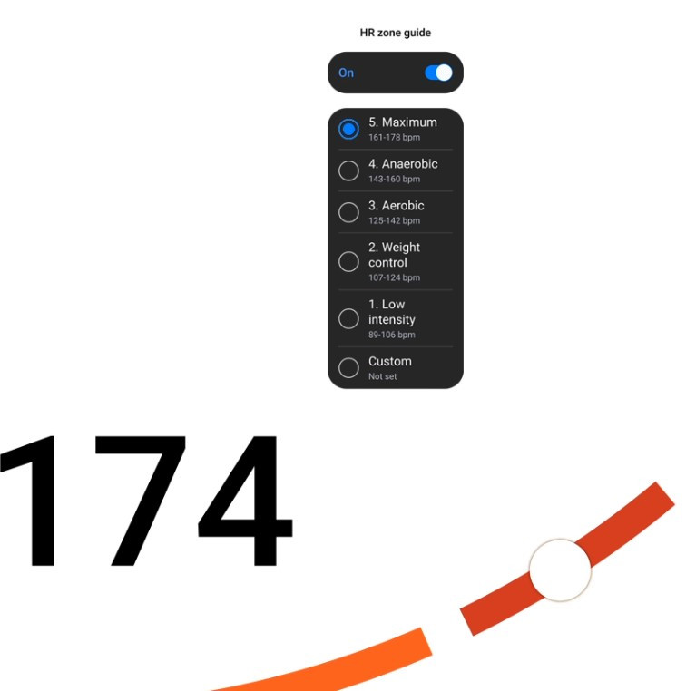 samsung galaxy watch 6 classic bluetooth 43mm personalized hr zone