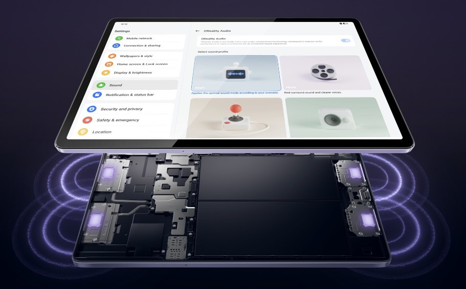 Realme Pad 2 Lite oreality audio