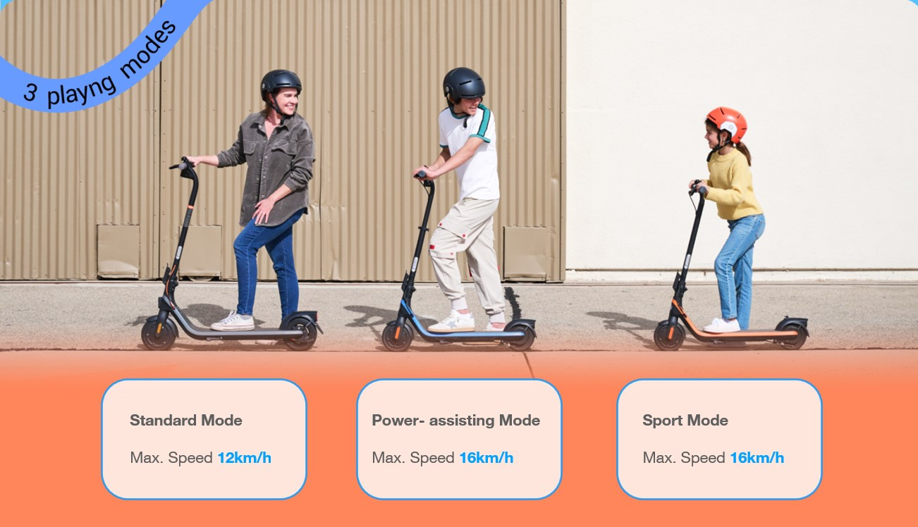 Segway-Ninebot Electric KickScooter C2 Pro malaysia adjust the speed
