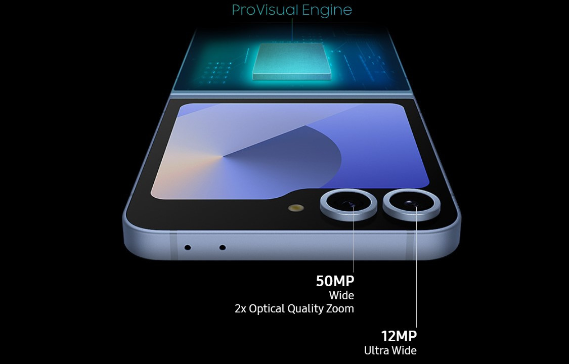 samsung galaxy Z flip6 5G malaysia camera specification with ai