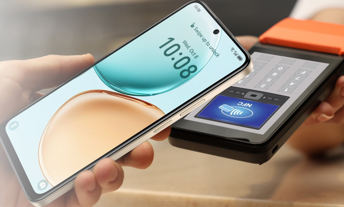 Honor X7d malaysia NFC tap