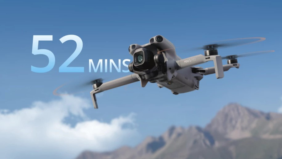 DJI Mini 5 Pro Malaysia Long Flight Time Creativity