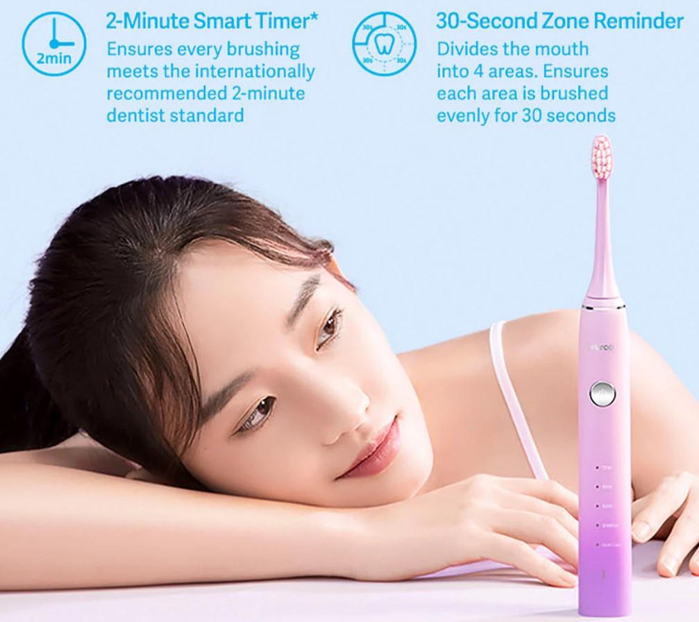 FLYCO Electric Toothbrush FT7105 Malaysia smart timer reminder