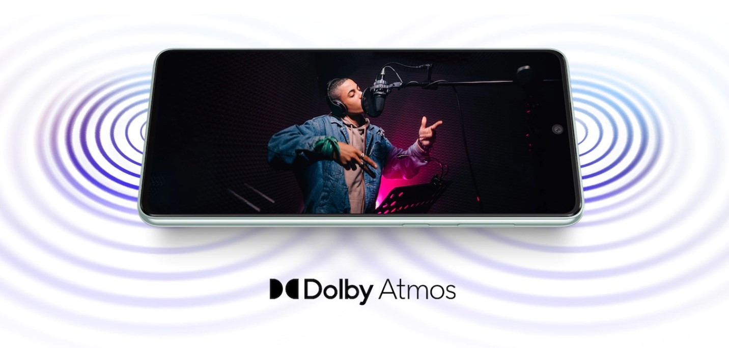 Samsung Galaxy A73 5G Malaysia dolby atmos audio specs