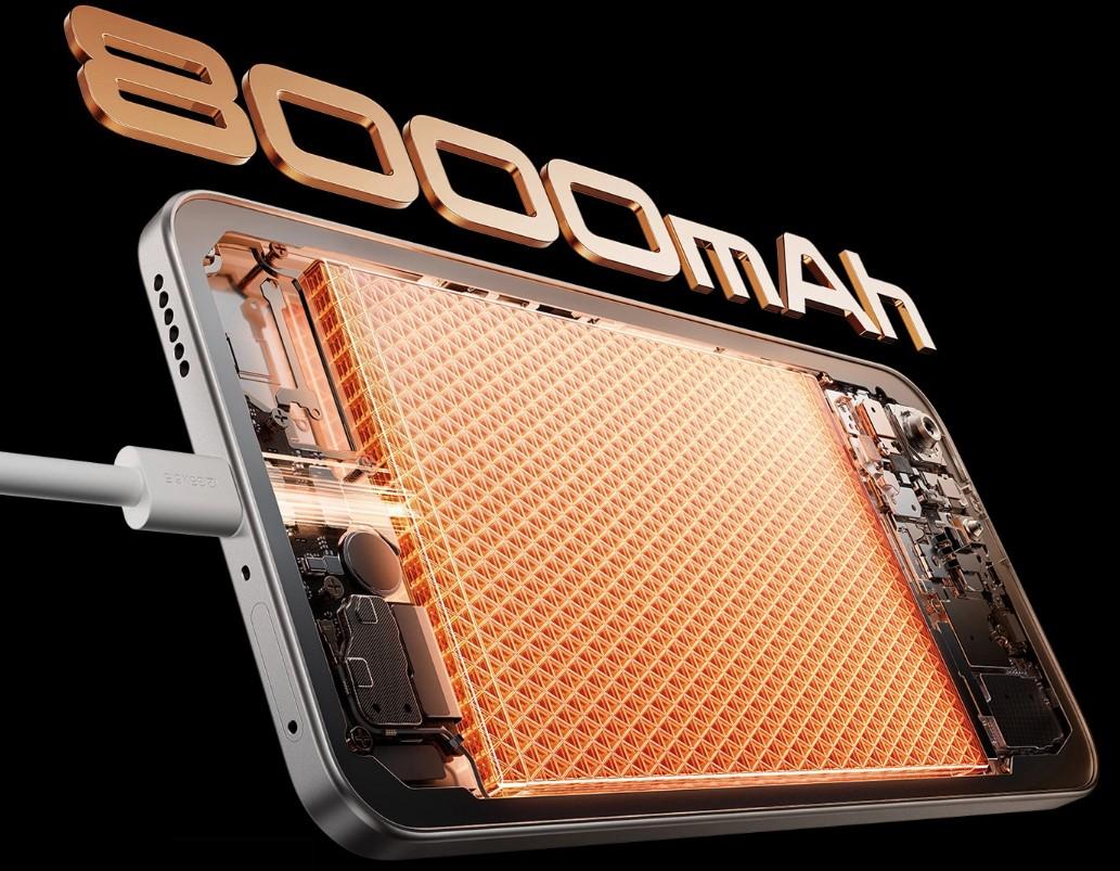 Tecno Pova 8 5G Malaysia 8000mAh mega battery
