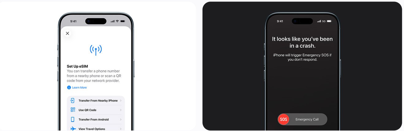 iPhone Air Malaysia eSIM and Crash Detection