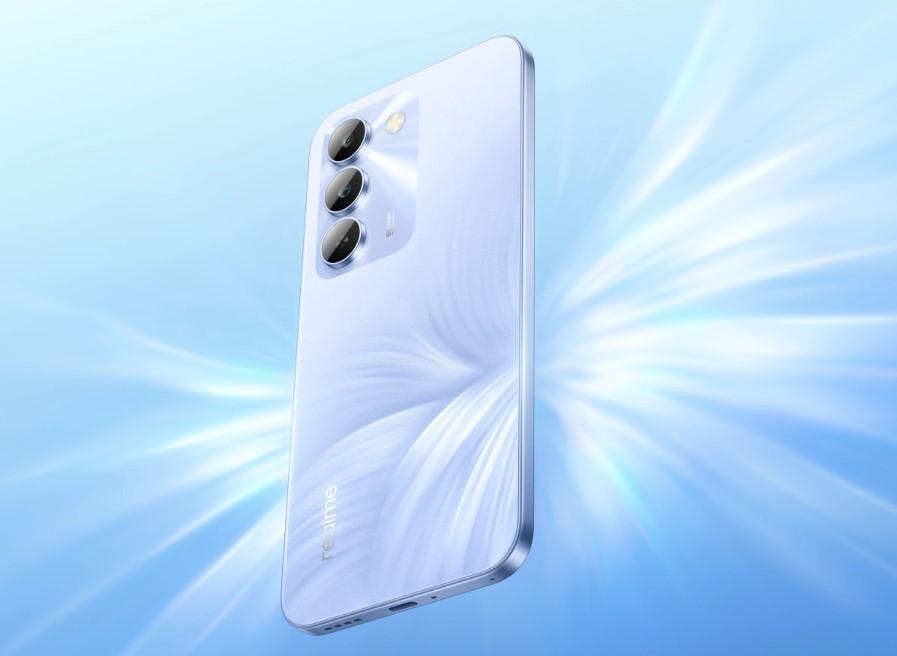 Realme C100 5G Malaysia blooming design