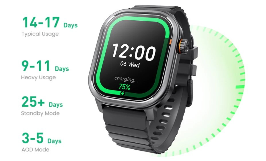 Kospet Pulse Malaysia battery life