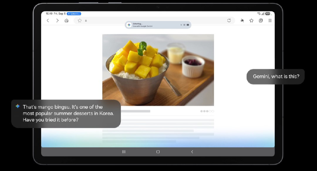 Samsung Galaxy Tab S11 Malaysia Google Gemini