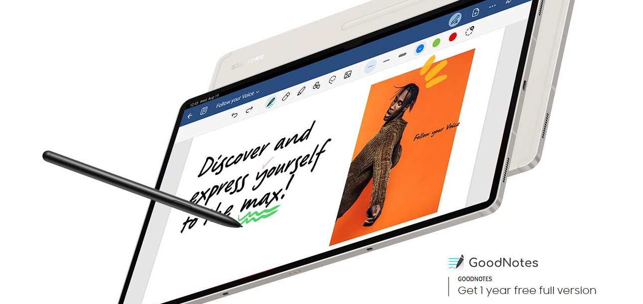 Samsung Galaxy Tab S9 Malaysia notetaking
