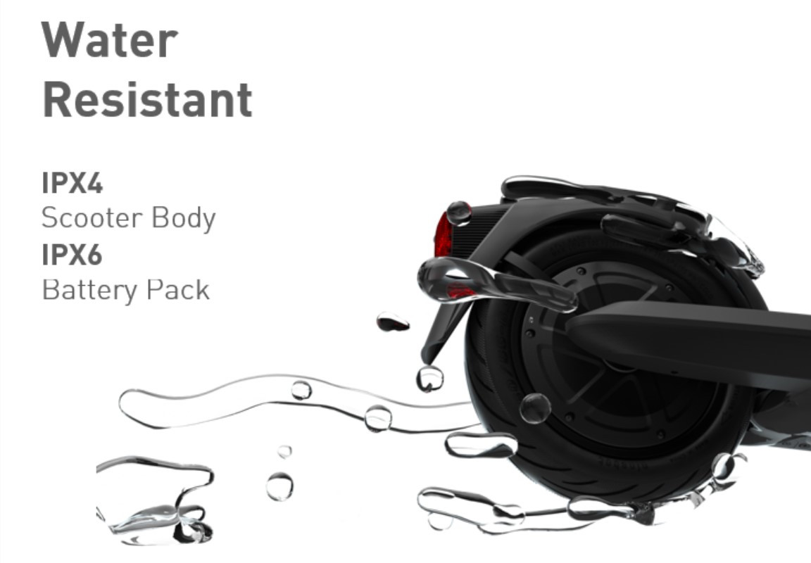 segway-ninebot electric kickscooter e2 pro water resistant