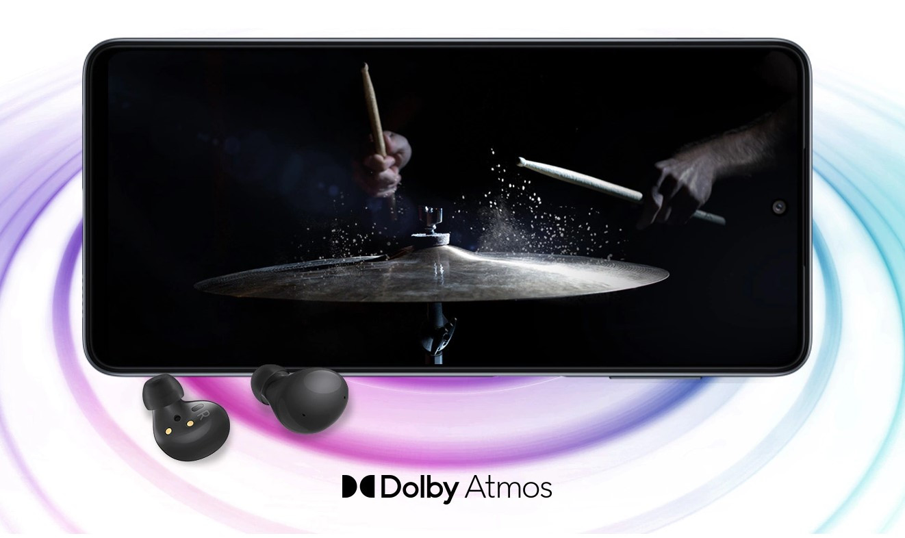 Samsung Galaxy M33 5G sounds dolby atmos