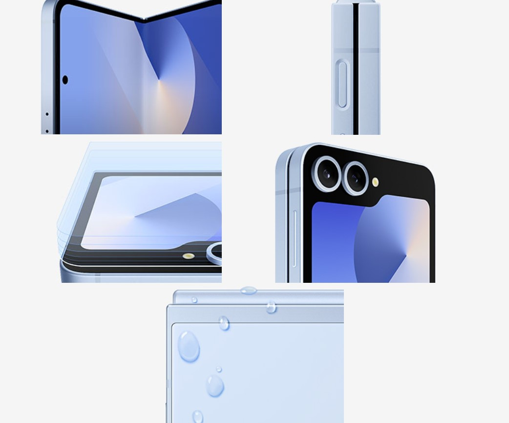 samsung galaxy Z flip6 5G malaysia study design and water resistant