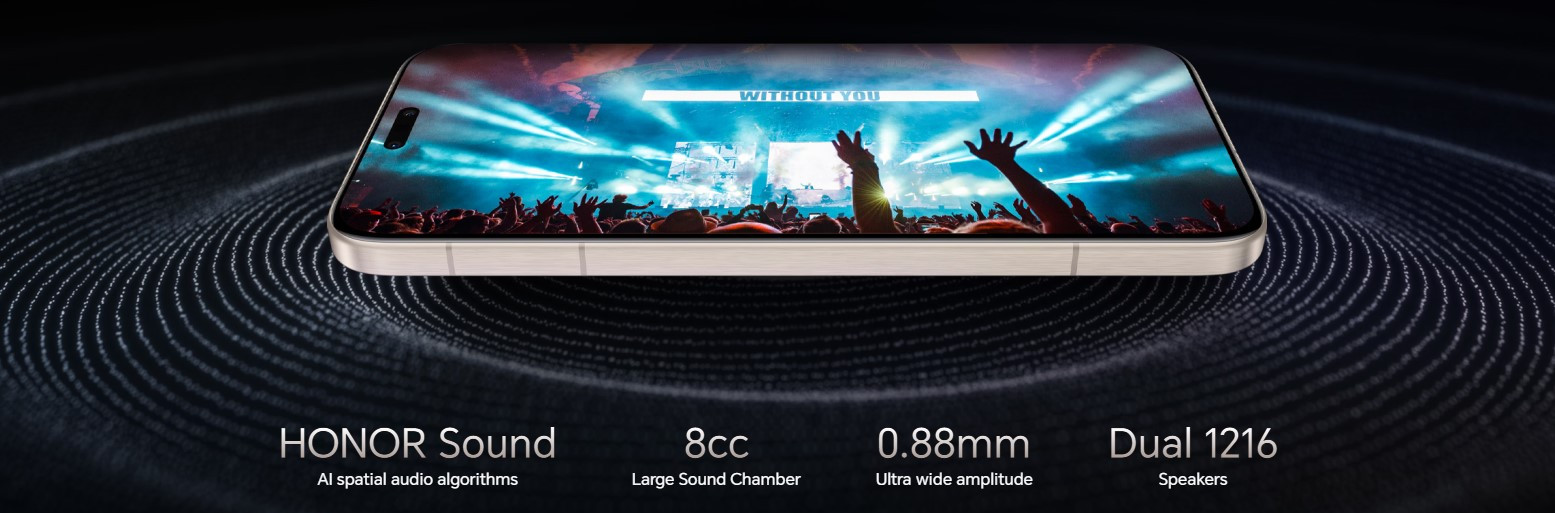 Honor Magic8 Pro 5G Malaysia AI Surround Sound Subwoofer