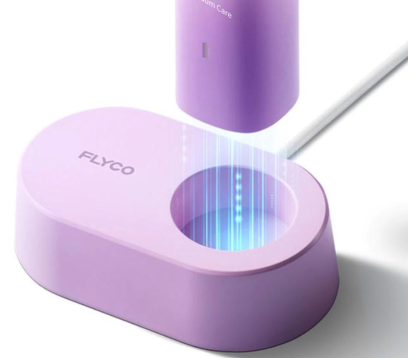 FLYCO Electric Toothbrush FT7105 Malaysia wireless charging convenience