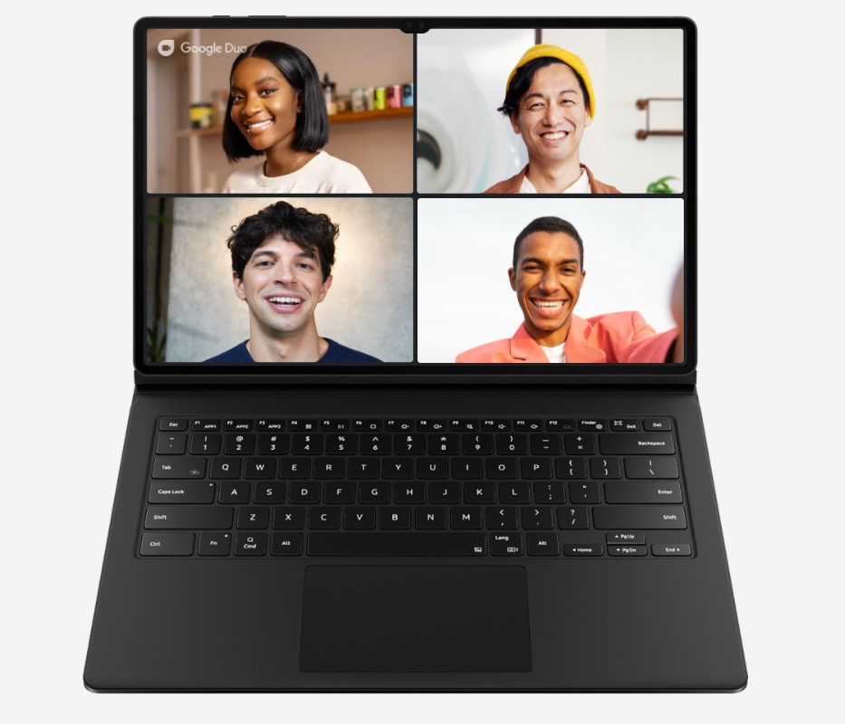 Samsung Galaxy Tab S8 google duo
