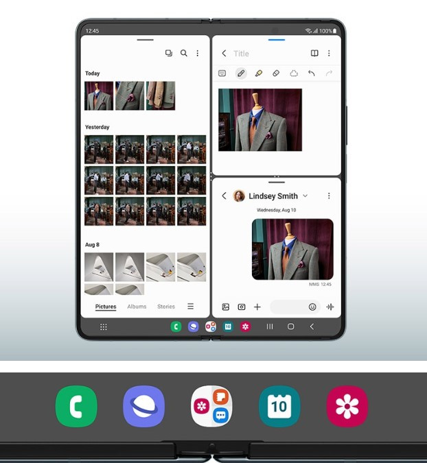 Samsung Galaxy Z Fold4 5G productivity