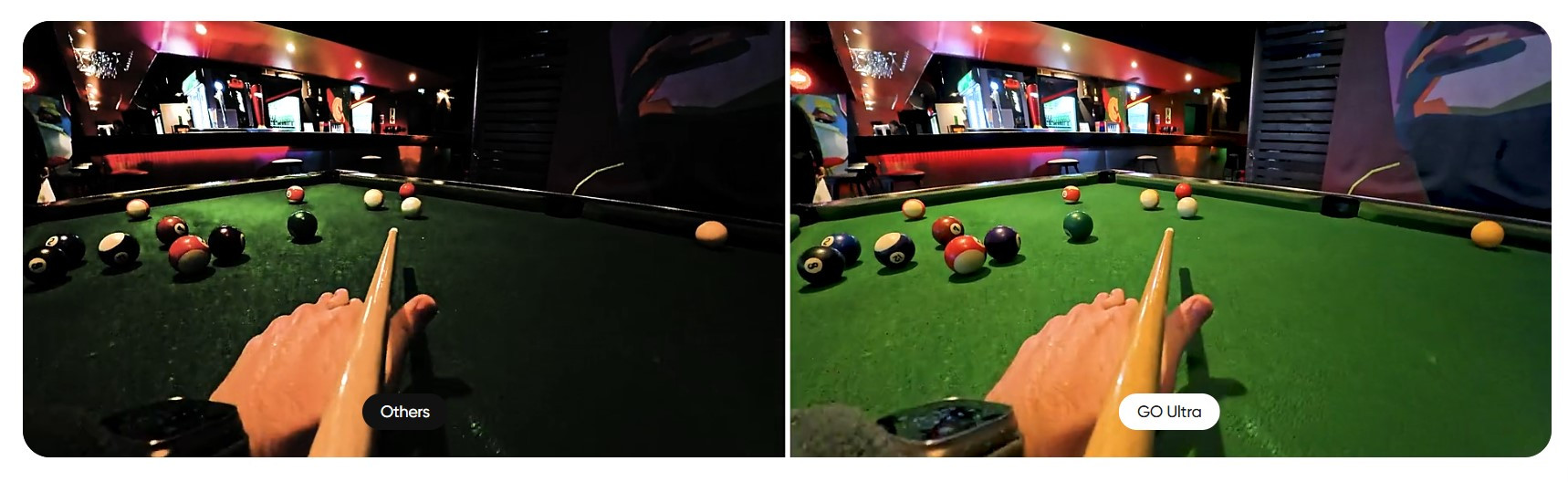 Insta360 GO Ultra Malaysia lowlight image