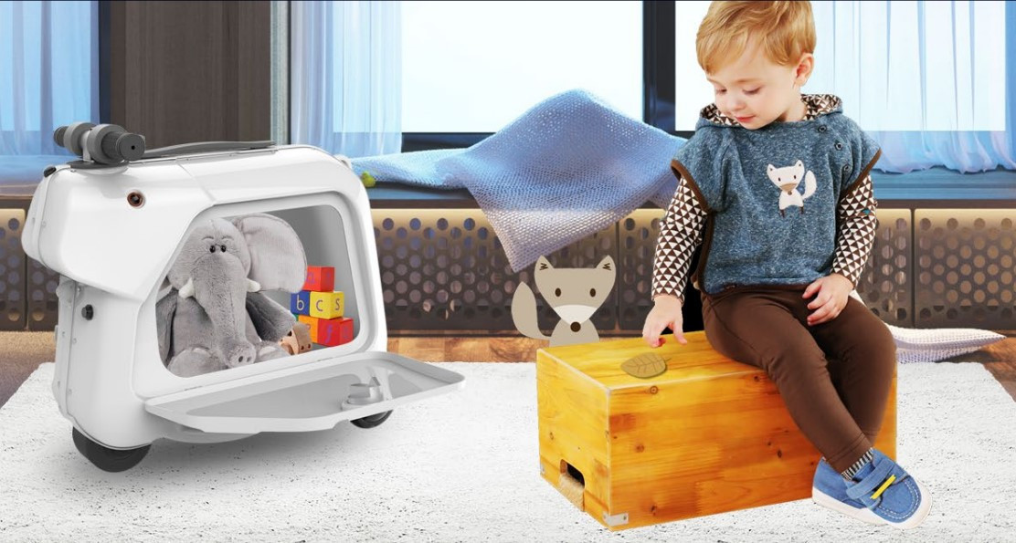Airwheel SQ3 Kids Electric Luggage Malaysia Bring your toys