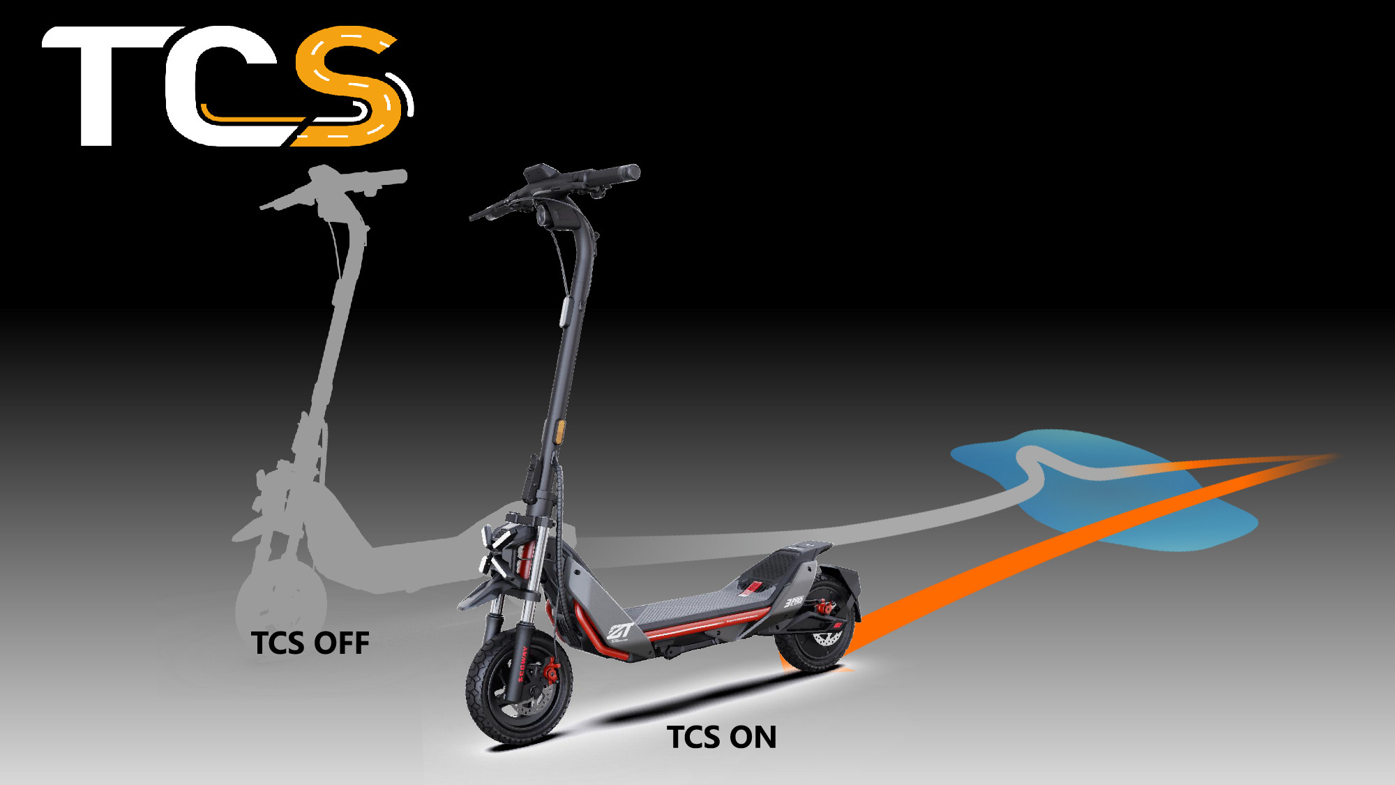 Segway-Ninebot EKickscooter ZT3 Pro Malaysia avoid skidding 