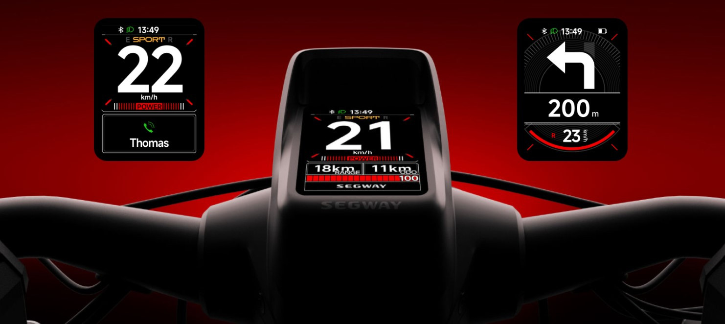 Segway GT3 Pro Super Scooter TFT display malaysia