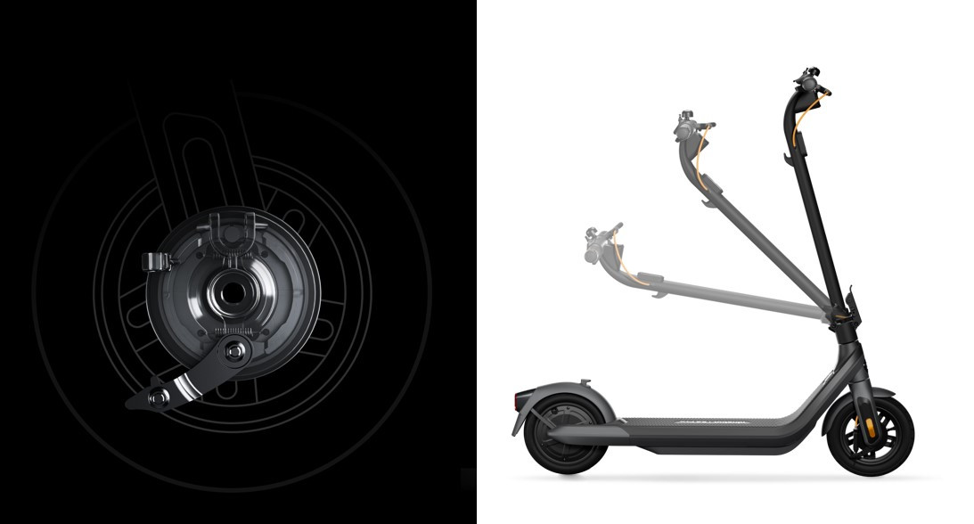 segway-ninebot electric kickscooter e2 pro design