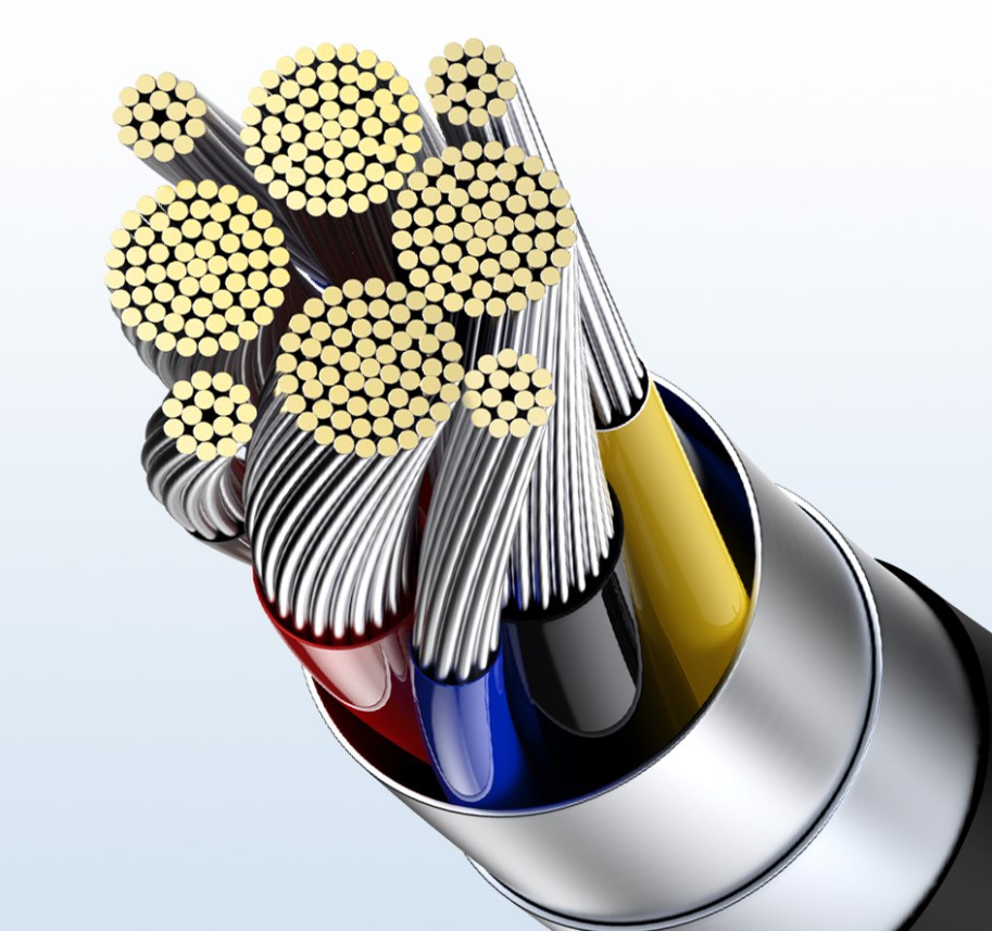 Rocoren Retro Series Fast Charge USB Cable C TO C 100W Malaysia strong cable