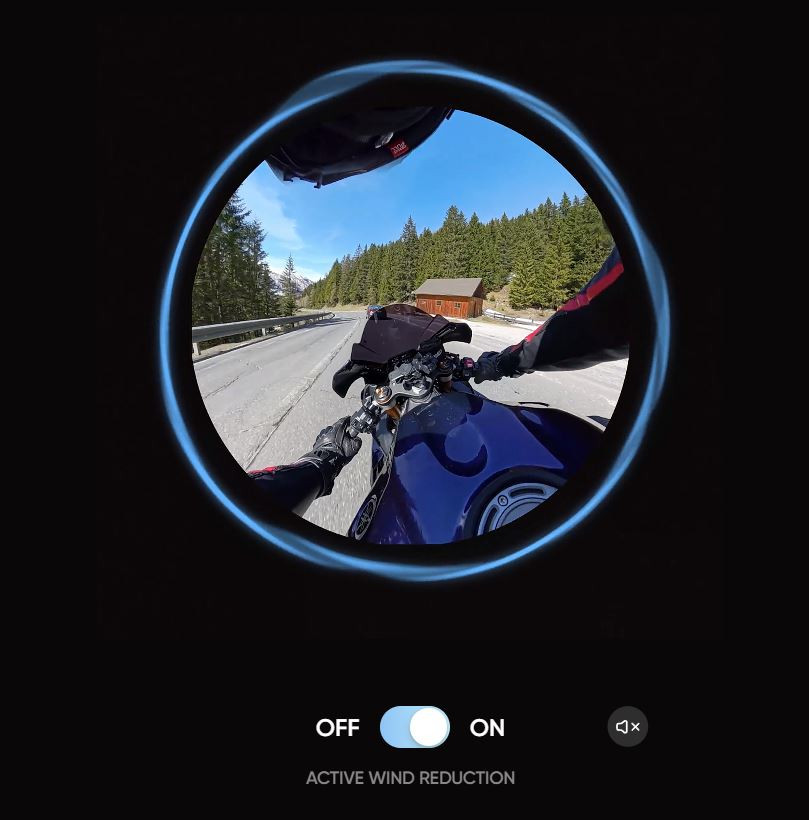 Insta360 X4 8K Action Camera malaysia wind noise reduction