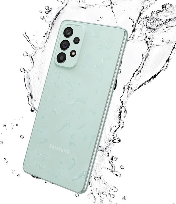 Samsung Galaxy A73 5G Malaysia splash resistance dust resistance