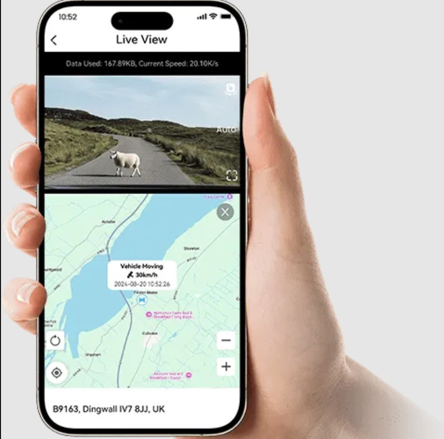 DDPAI Z50 Pro 4K GPS Malaysia built in gps