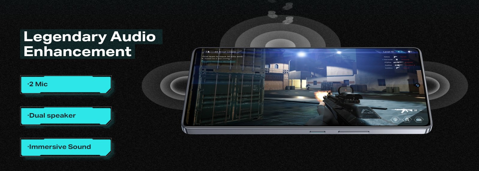 Infinix GT 20 Pro malaysia audio enhancement