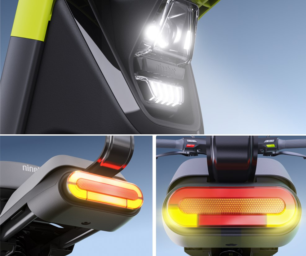 Segway V30C Electric Scooter malaysia smart light
