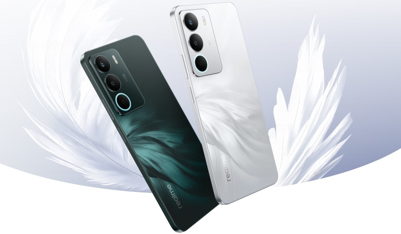 Realme C71 4G light feather design malaysia