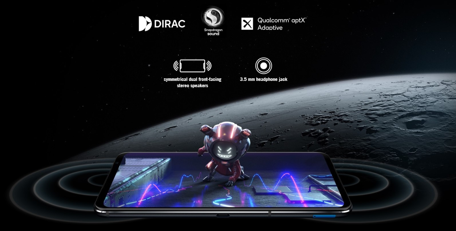 Asus ROG Phone 6 audio specs