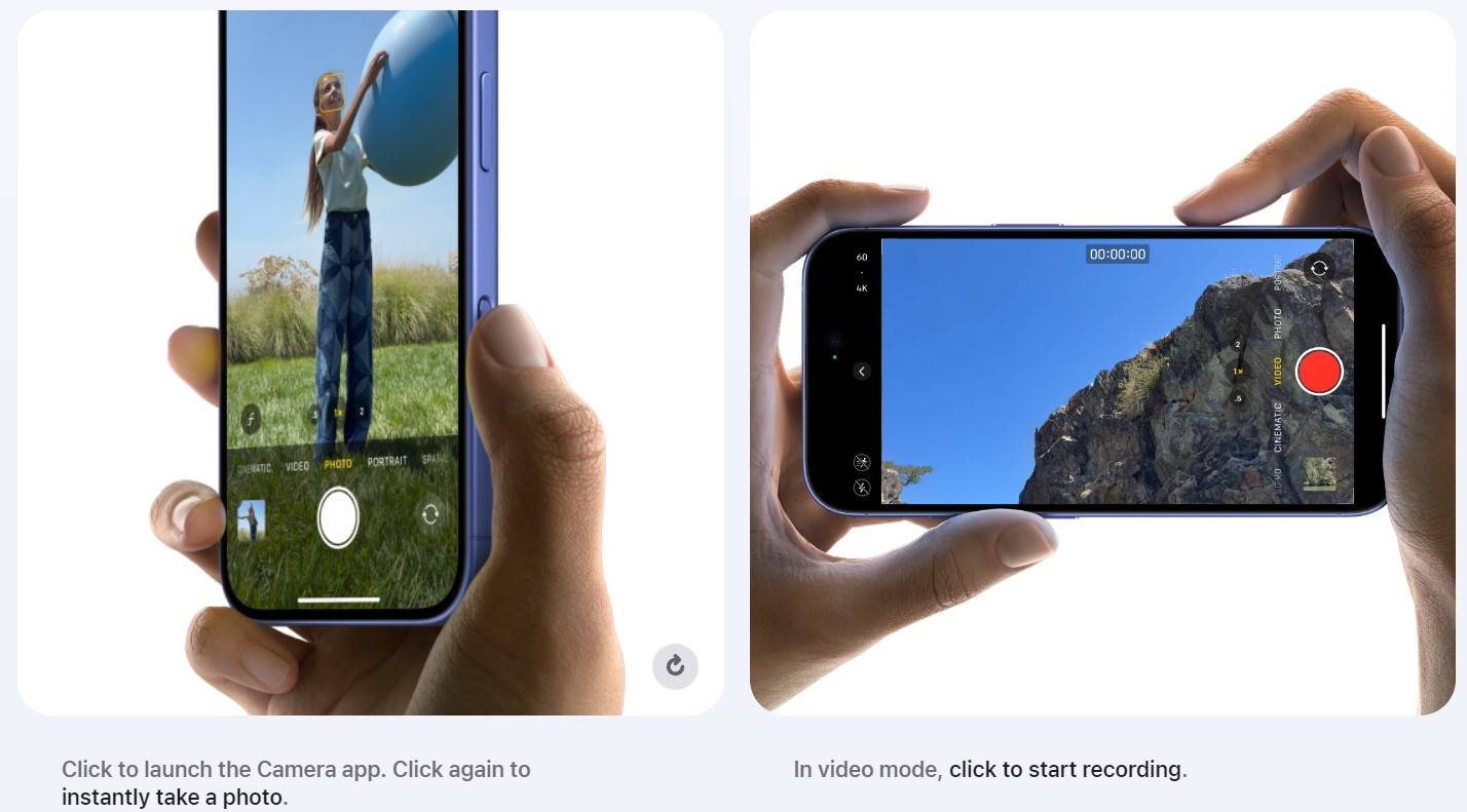iphone 16 malaysia side camera button