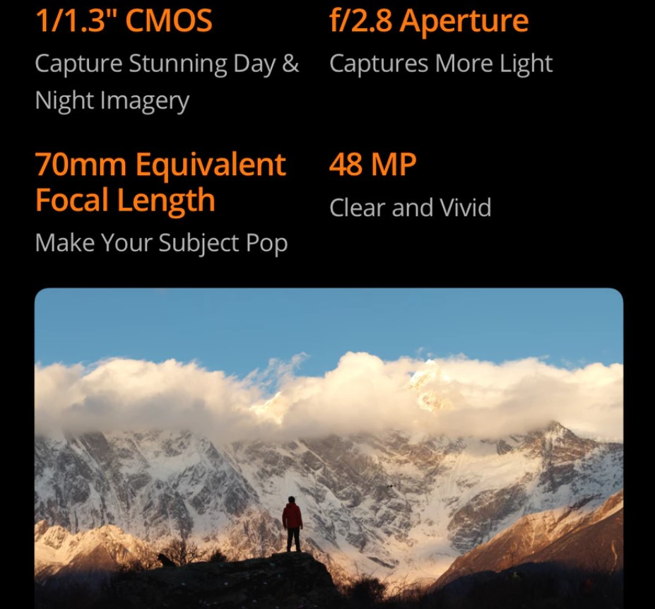 DJI Mavic 4 Pro Malaysia Medium Tele Lens For Dynamic Shots