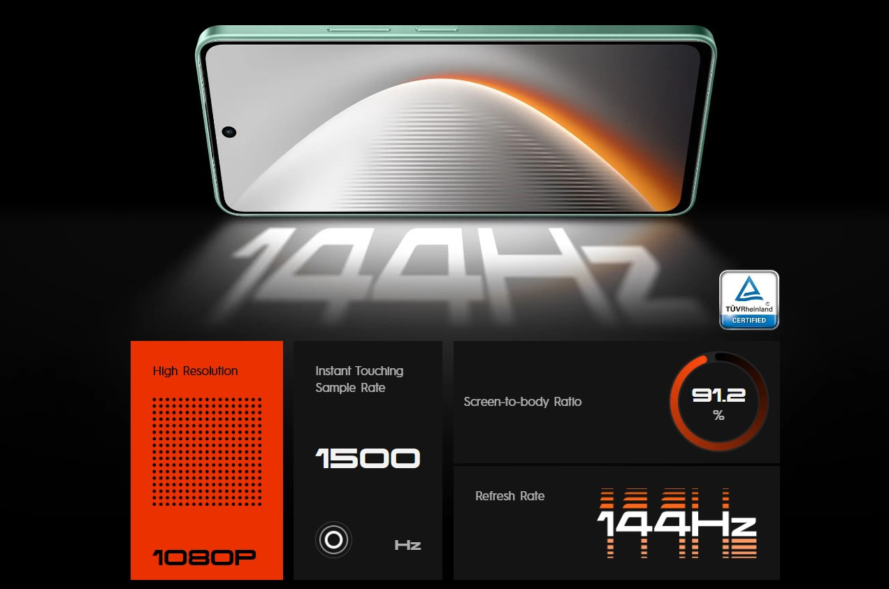 Tecno Pova 7 5G malaysia 144hz